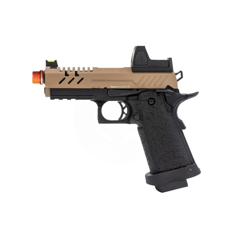 Vorsk Hi-Capa 3.8 Pro GBB Pistol w/ Red Dot Sight