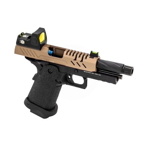 Vorsk Hi-Capa 3.8 Pro GBB Pistol w/ Red Dot Sight