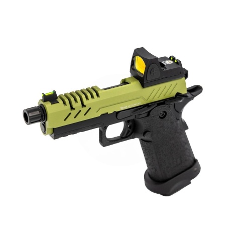 Vorsk Hi-Capa 3.8 Pro GBB Pistol w/ Red Dot Sight