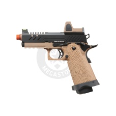 Vorsk Hi-Capa 3.8 Pro GBB Pistol w/ Red Dot Sight