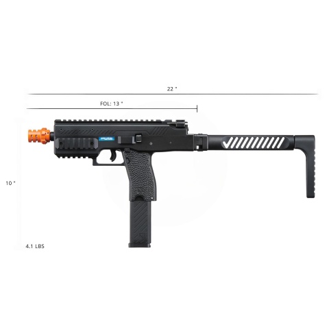Vorsk Airsoft VMP-1 Gas Blowback SMG - (Black)