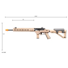Vorsk VMP-2D DESIGNATED MARKSMEN GBB Airsoft Rifle Semi-Only