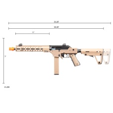 Vorsk VMP-2M ASSAULT VARIANT GBB Airsoft Rifle Select Fire