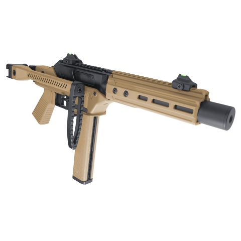 Vorsk VMP 2SD GBB Airsoft Rifle w/ Integrated Suppressor & Folding Stock