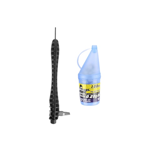 WG Sport 601 1911 CO2 Non-Blowback Airsoft Pistol W/ Accessory Rail (Black)