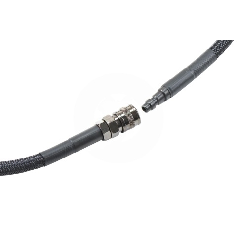 HPA SLP QD Braided Hose - (Black)
