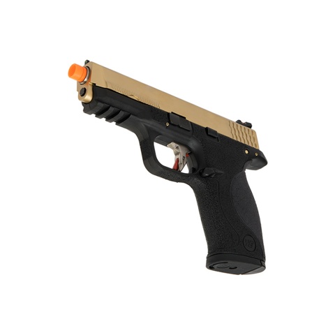 WE Tech Big Bird W.E.T Full Metal Gas Blowback Airsoft Pistol (TITANIUM GOLD)
