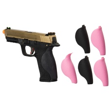 WE Tech Big Bird W.E.T Full Metal Gas Blowback Airsoft Pistol (TITANIUM GOLD)