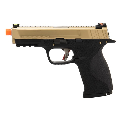 WE Tech Big Bird W.E.T Full Metal Gas Blowback Airsoft Pistol (TITANIUM GOLD)