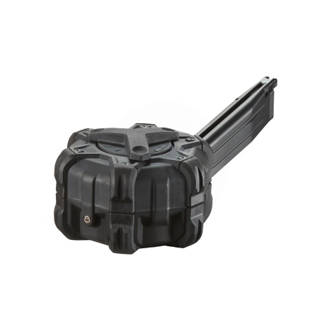 WE-Tech 350 Round Drum Magazine for Hi-Capa 5.1 Gas Blowback Airsoft Pistols - (Black)