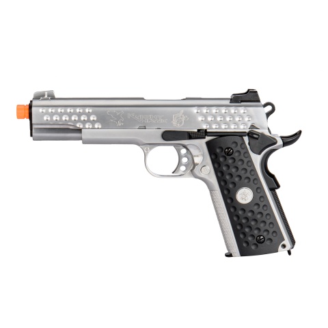 WE Tech Full Metal Knighthawk 1911 Gas Blowback Airsoft Pistol (SILVER)