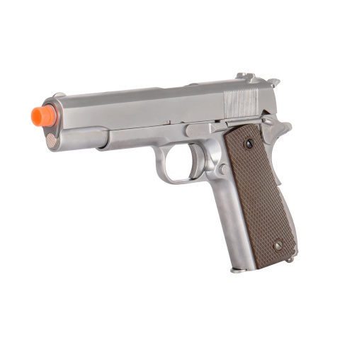 M1911 Metal GBB Pistol - CO2 Version (Chrome)