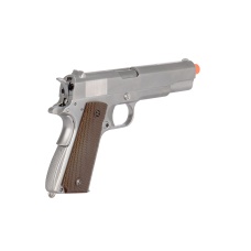 M1911 Metal GBB Pistol - CO2 Version (Chrome)