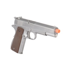 M1911 Metal GBB Pistol - CO2 Version (Chrome)