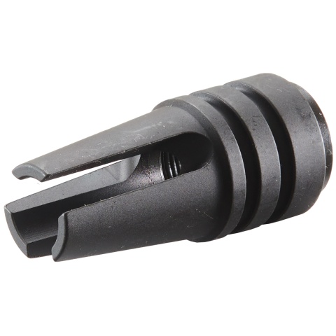 WE Flash Hider for R-M004 Series Rifles 14mm CCW Threaded - (Black)
