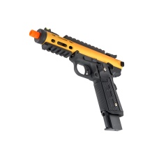 WE-Tech Galaxy 1911 Gas Blowback Airsoft Pistol (Color: Gold Slide w/ Black Lower)