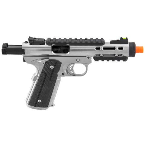 WE-Tech Galaxy 1911 Gas Blowback Airsoft Pistol (Color: Silver Slide w/ Silver Lower)
