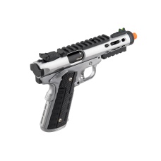 WE-Tech Galaxy 1911 Gas Blowback Airsoft Pistol (Color: Silver Slide w/ Silver Lower)