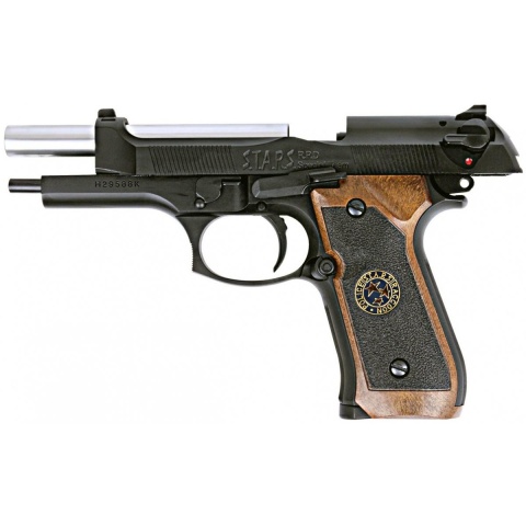 WE-Tech RPD Biohazard Samurai Edge M92 GBB Semi Only Airsoft Pistol - (Black)