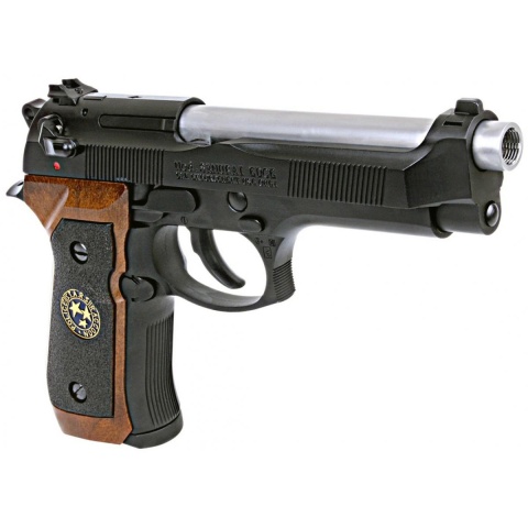 WE-Tech RPD Biohazard Samurai Edge M92 GBB Semi Only Airsoft Pistol - (Black)