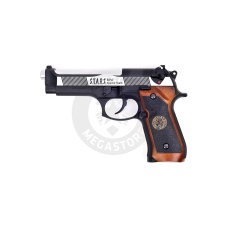WE Tech M9 Samurai Edge Biohazard Gas Blowback Airsoft Pistol - (Black, Brown, Silver)