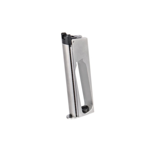 WE Tech Gen2 Full-Metal 1911 GBB Pistol Magazine, Chrome