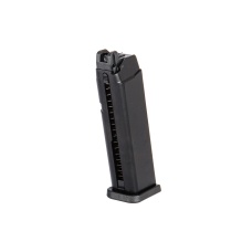 WE-Tech G17 / G18 25 Round Metal Gas Blowback Magazine (Color: Black)