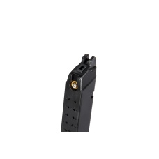 WE-Tech G17 / G18 25 Round Metal Gas Blowback Magazine (Color: Black)
