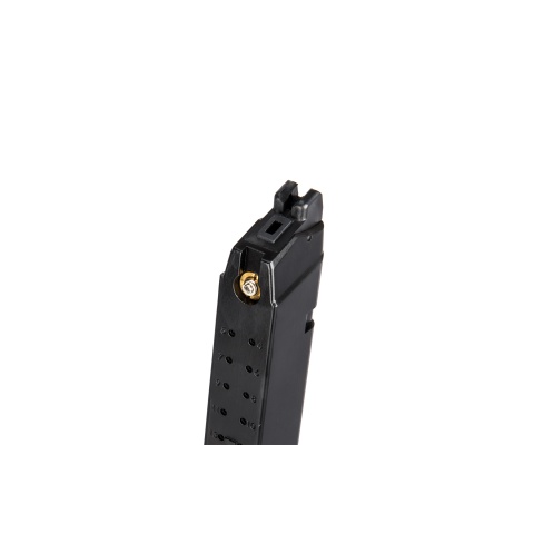 WE-Tech G17 / G18 25 Round Metal Gas Blowback Magazine (Color: Black)
