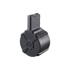WELL Pro M4/AR/M16 AEG Drum Magazine - (Black)