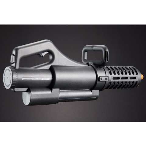 Well Pro Micro M134 Chainsaw Electric Rotating Gatling Mini Vulcan AEG Airsoft - (Black)