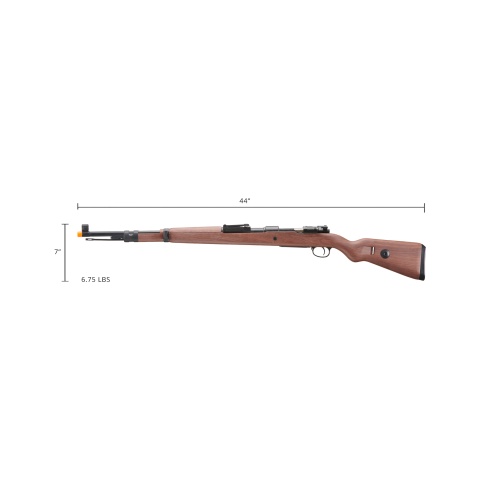 Double Bell WWII Kar 98K Bolt Action Gas Airsoft Rifle (Color: Imitation Wood)