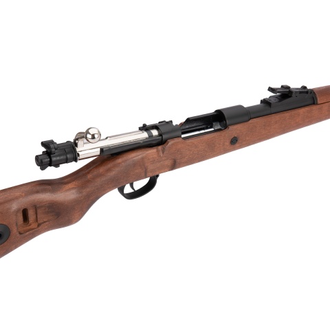 Double Bell WWII Kar 98k Bolt Action Spring Airsoft Rifle (WOOD)