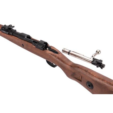 Double Bell WWII Kar 98k Bolt Action Spring Airsoft Rifle (WOOD)