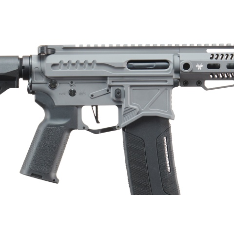 Zion Arms R15 Mod 1 Long Rail Airsoft Rifle with Delta Stock (Color: Black)