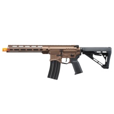 Zion Arms R15 Mod 1 Long Rail Airsoft Rifle with Delta Stock (Color: Bronze)
