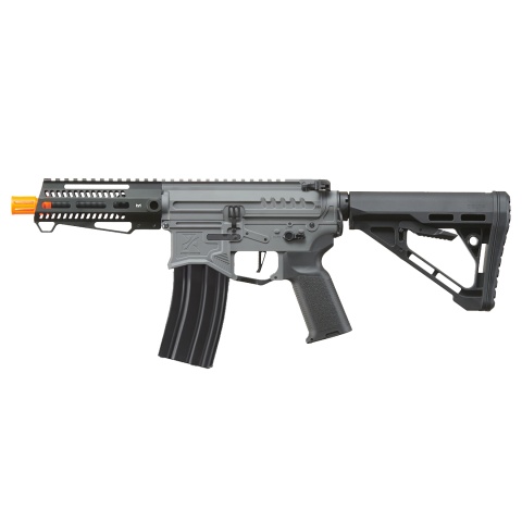 Zion Arms R15 Mod 1 Short Barrel Airsoft Rifle with Delta Stock - (Gray/Black)
