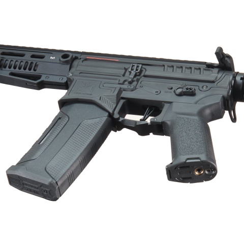 Zion Arms R15 Mod 1 Short Barrel Airsoft Rifle with Delta Stock (Color: Black)