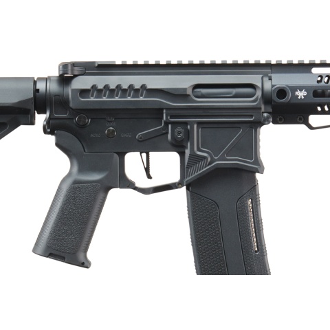 Zion Arms R15 Mod 1 Short Barrel Airsoft Rifle with Delta Stock (Color: Black)