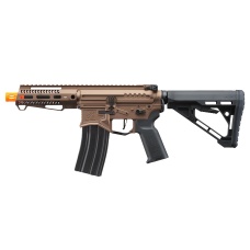 Zion Arms R15 Mod 1 Short Barrel Airsoft Rifle with Delta Stock (Color: Bronze)