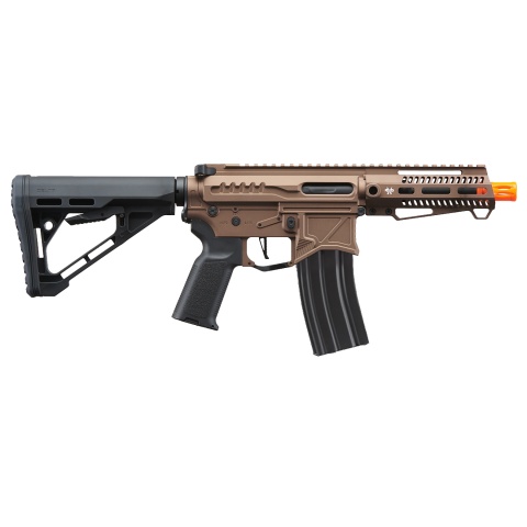 Zion Arms R15 Mod 1 Short Barrel Airsoft Rifle with Delta Stock (Color: Bronze)