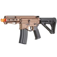 Zion Arms R15 Mod 1 Short Barrel Airsoft Rifle with Delta Stock (Color: Bronze)