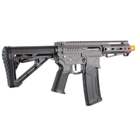 Zion Arms R15 Mod 1 Short Barrel Airsoft Rifle with Delta Stock (Color: Grey)