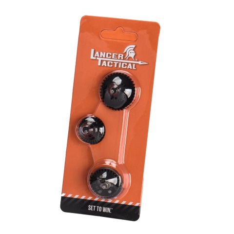 Lancer Tactical 16:1 ratio steel CNC gears set