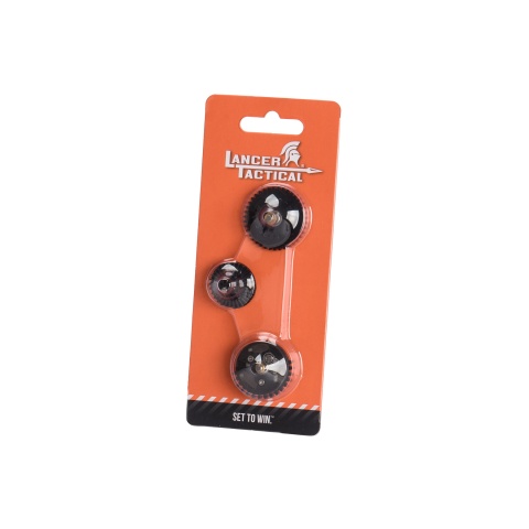 Lancer Tactical 14:1 High Speed Steel CNC Bearing Gear Set