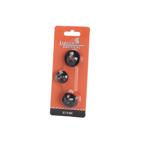 Lancer Tactical 16:1 High Speed Steel CNC Bearing Gear Set