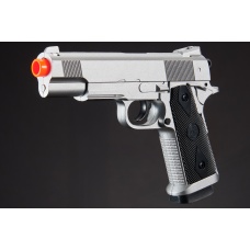 CYMA Metal ZM25S M1911 Spring Pistol - SILVER