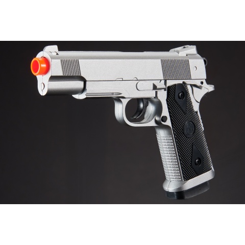 CYMA Metal ZM25S M1911 Spring Pistol - SILVER