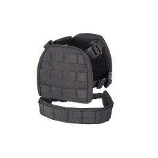 Lancer Tactical 1000D Nylon Children's Tactical Molle Vest w/ Battle Belt [XS] (Black)