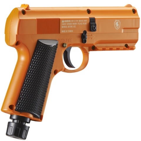 Lancer Defense Hornet .43 Cal CO2 Powered Less Lethal Defense Pistol *Full Set* (Color: Orange / Black)